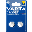 06032101402 VARTA ELECTRONICS CR2032 (2STK.-BL.) Lithi.Knopfzellenbatterie 3V Produktbild