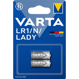 04001101402 VARTA ELECTRONICS LR1/N/Lady (2STK.-BL.) 1,5V Batterie MN9100 Produktbild