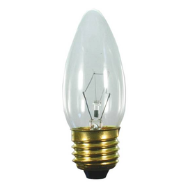 40869 Scharnberger E27 25W klar Kerze Produktbild
