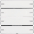 80144329 Berker KNX Tastsensor 4-Fach Komfort Q.1/Q.3 Polarweiß samt Produktbild