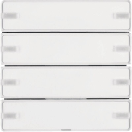 80144329 Berker KNX Tastsensor 4-Fach Komfort Q.1/Q.3 Polarweiß samt Produktbild