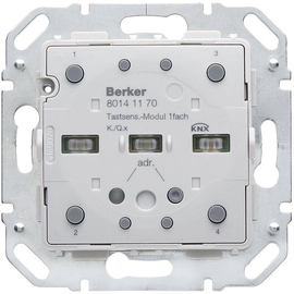 80141170 Berker Tastsensor-Modul 1-Fach mit Busankoppler KNX Q.x/K.x Produktbild