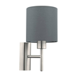 94926 Eglo WL/1  GRAU NICKEL M. WIPP E27/60W `PASTERI? Produktbild