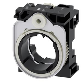 3SU1500-0AA10-0AA0 Siemens Halter f. 3 Module, Kunststoff Produktbild front M