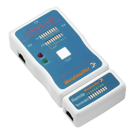 9205400000 WEIDMÜLLER LAN USB TESTER Multifunktionsmessgerät, El Produktbild front M