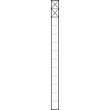 023969 Siedle KSF 613 2 SM Kommunikations Stele, freistehend KSF 6 Produktbild