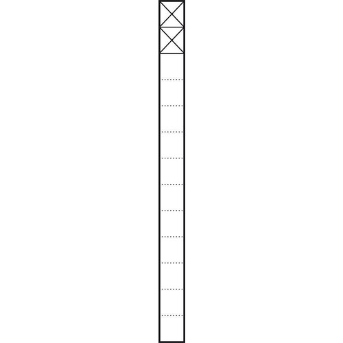 023969 Siedle KSF 613 2 SM Kommunikations Stele, freistehend KSF 6 Produktbild