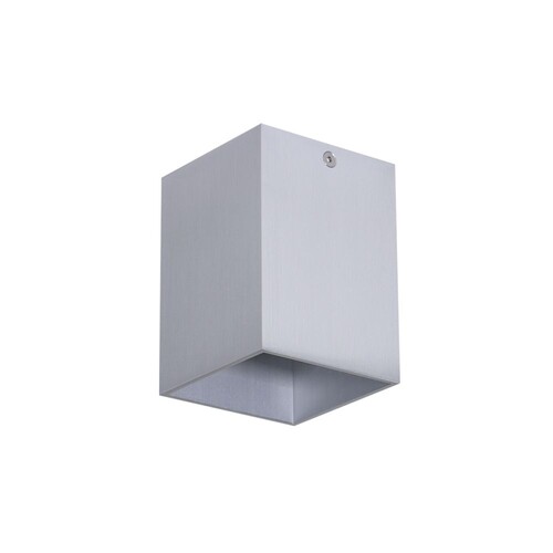 57375/11-ALU Leuchtwurm ORBIT Quadrat 80x80/H 110mm 1x GU10 230V IP20 Produktbild