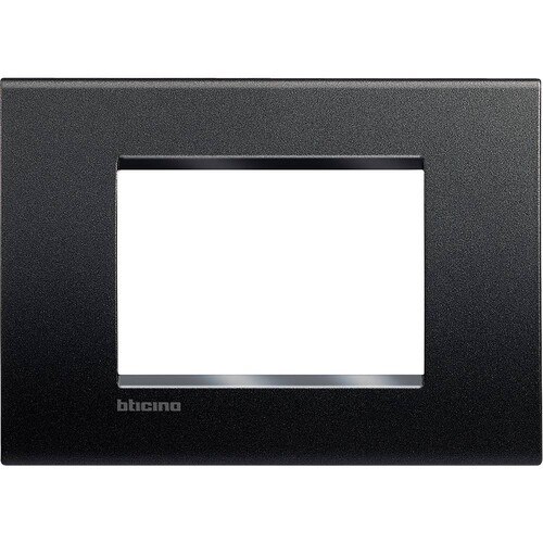 LNA4803AR Bticino Light Rahmen ANTHRAZIT 3-mod Produktbild