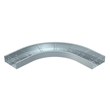 6098352 Obo WRB 90 140 FT Bogen 90° für Weitspannkabelrinne 110 110x400 Stahl Produktbild front S