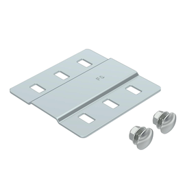 7070310 Obo SSLB 150 DD Stoßstellenleiste breit, mit 2 Befestig Produktbild front M