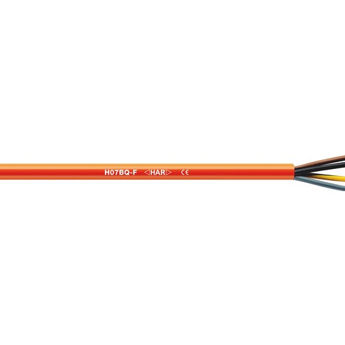 0013631 ÖLFLEX 550 P 3G2,5 ORANGE PUR-Geräteanschlussleitung Produktbild Front View L