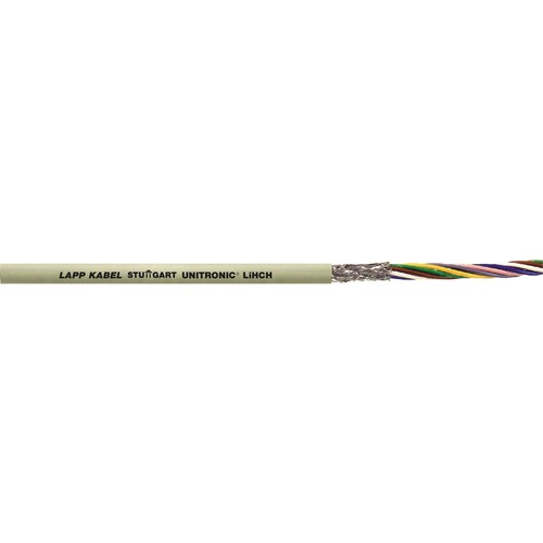 0037605 UNITRONIC LiHCH 5X0,5 Elektronikleitung halogenfrei geschirmt Produktbild Front View L