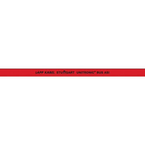 2170232 UNITRONIC BUS ASI (TPE) 2X1,5 rot Produktbild Front View L