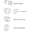 61802420 SILVYN EDU-AS 16/17x21 Metallschutzschlauch Produktbild