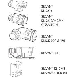 61815120 SILVYN RILL PA12 11/12x15,8 grau Produktbild