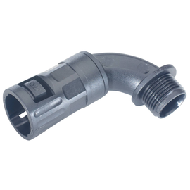 68100215 SILVYN FLEXILOK 90° PG 16/21 grau Produktbild front M