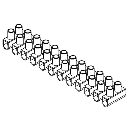 135.0 Kleinhuis KLEINHUIS Anschlussklemme EKL Gr.3 16mm2 12 polig Produktbild Front View L