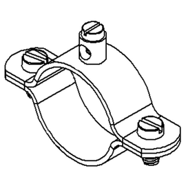 16/11/4 Kleinhuis KLEINHUIS Erdungsrohrschellen 42mm Roh Produktbild front M