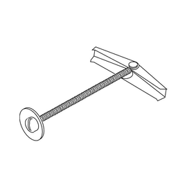 764/4 Kleinhuis KLEINHUIS Federklappdübel M4 Produktbild front M