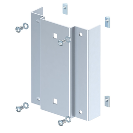 6290456 Obo ISS160160APKTS Adapterplatte für Auslegermontage 166x216x56 Stahl we Produktbild front M