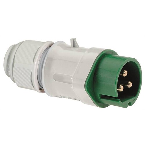 92000991 Bals CEE-Stecker 3x32A 4h 3-pol STE KV 3x32 50V 4h 100-200Hz Typ 4441 Produktbild Front View L