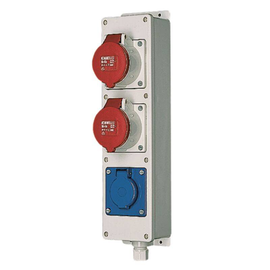 96703 Mennekes CEE Steckdosenleiste 1xSSTD 2x16/5 IP44 Produktbild