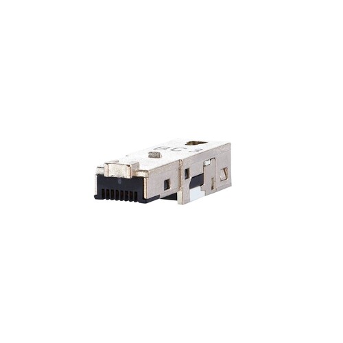 1401400810-I METZ CONNECT CAT.6A STECKER E-DAT INDUSTRY RJ45 FELDKONFEKTIONIERBAR Produktbild