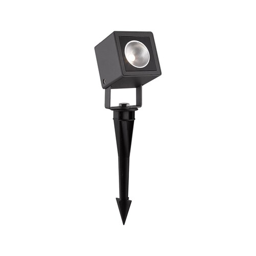 84995-A Leuchtwurm Strahler mit Erdspieß HECTOR + HUBBLE 7W LED 3000K 630lm Produktbild Front View L