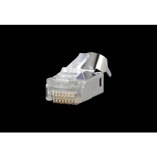 1401505010-E METZ CONNECT CAT.6A STECKER E-DAT INDUSTRY RJ45 ZUM CRIMPEN Produktbild