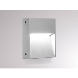 851-S6260W14 Molto Luce SKILL SQUARE WL grau LED 12,5W Produktbild