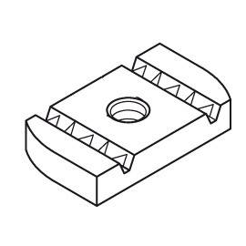 0077466 Puk AM18 M10 Ankermutter Produktbild front M