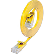 PKW-SLIM-KAT6 0.5GE Wirewin Slim Patchkabel UTP AWG36, 0.5m Gelb Produktbild