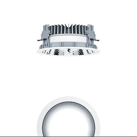 60815874 Zumtobel LED Einbaudownlight Panos EVO R200L 22W Produktbild front M
