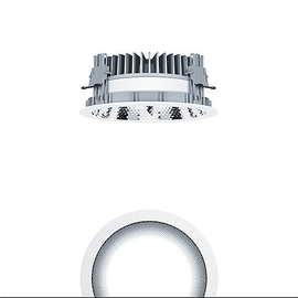 60815874 Zumtobel LED Einbaudownlight Panos EVO R200L 22W Produktbild