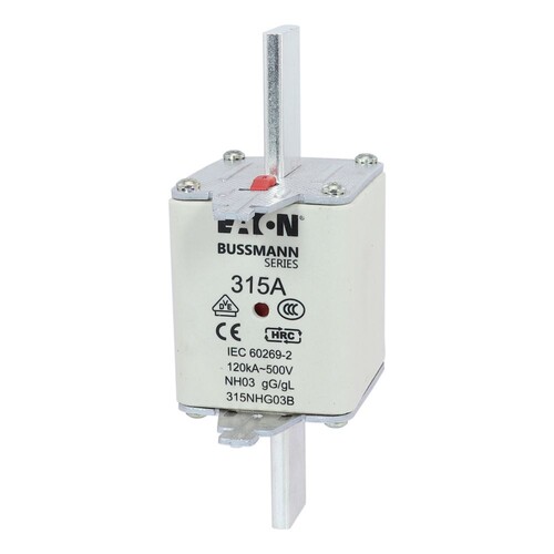 315NHG03B Eaton NH FUSE 315A 500V GL/GG SIZE 03 DUAL I Produktbild