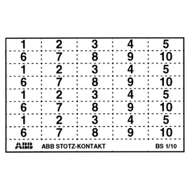 GHS2001946R0006 Stotz Beschriftungsschild BS41/80 Produktbild