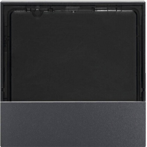 80960185 Berker KNX S.1/B.x Abdeckung f. RTR/RC anthrazit matt Produktbild Front View L