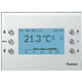 8269210 Theben THEBEN KNX Varia 826 Glas weiß Produktbild