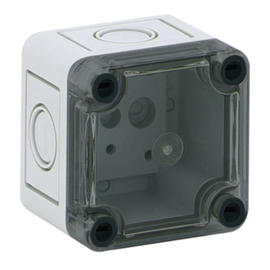 10600101 Spelsberg SPELSBERG TK Serie Leergehäuse Deckel transparen Produktbild front M