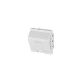 130914J4502KE Metz Connect Keystone Anschlussdose 45x45 mm 1 Port unbestück Produktbild