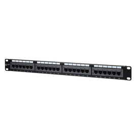 130A08-AP29-E Metz Connect UTP 24 Port 1HE LSA Cat.5e Patchfeld Produktbild front M