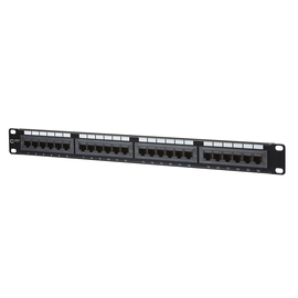 130A10-AP29-E Metz Connect UTP 24 Port 1HE LSA Cat.6 Patchfeld Produktbild front M