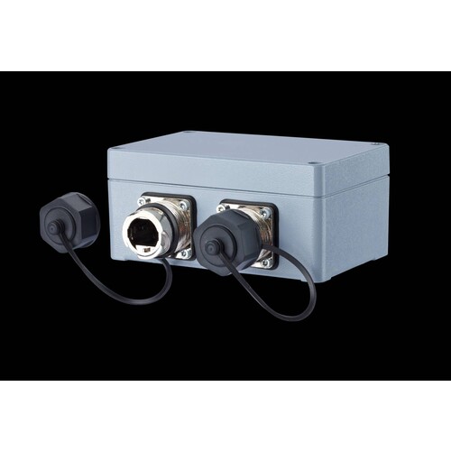 1401010620ME Metz Connect E-DAT Industry IP67 V1 2 Port Metall Aufputzgehäuse Produktbild