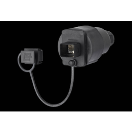 1401145512KE Metz Connect E-DAT Industry IP67 V4 Kabelkupplung + RJ45 Feldbuchse Produktbild