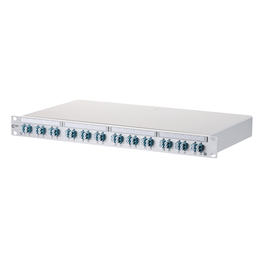 1502057724-E Metz Connect OpDAT PF Patchfeld splice 24xLC-Duplex OM3 Produktbild front M