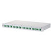 1502097624-E Metz Connect OpDAT PF Patchfeld splice 24xLC-Duplex APC OS2 Produktbild front S