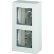 1385EG1-7--0400 Eff Eff GEHAEUSE GIRA PROFIL 55 1 FACH WEISS  87x86x53 AP Produktbild