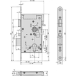 809M12A72A65E4D Eff Eff ELEKTRO SI SCHLOSS 809® 12 (24MM) 65MM DORN 12V GS Produktbild