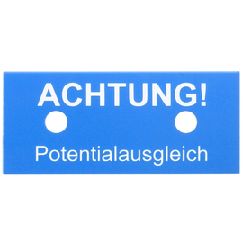 480599 DEHN Hinweisschild ACHTUNG! Potentialausgleich Produktbild